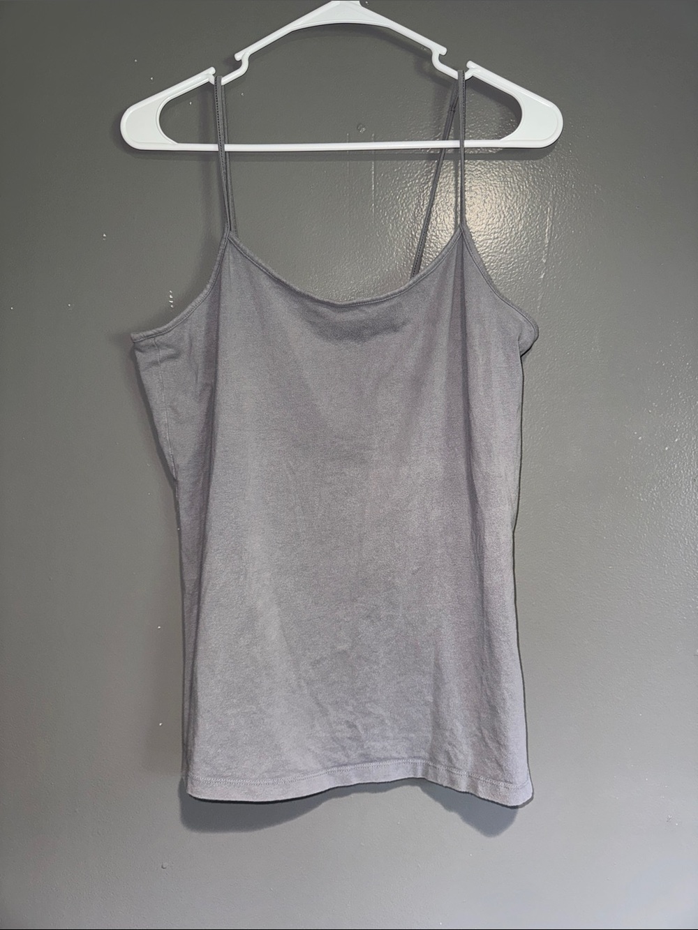 No Boundaries Gray Spaghetti Strap Camisole